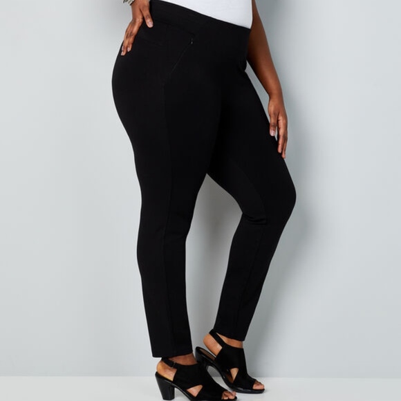 Avenue Ponte Knit Pull-On Legging NWT - Picture 2 of 4